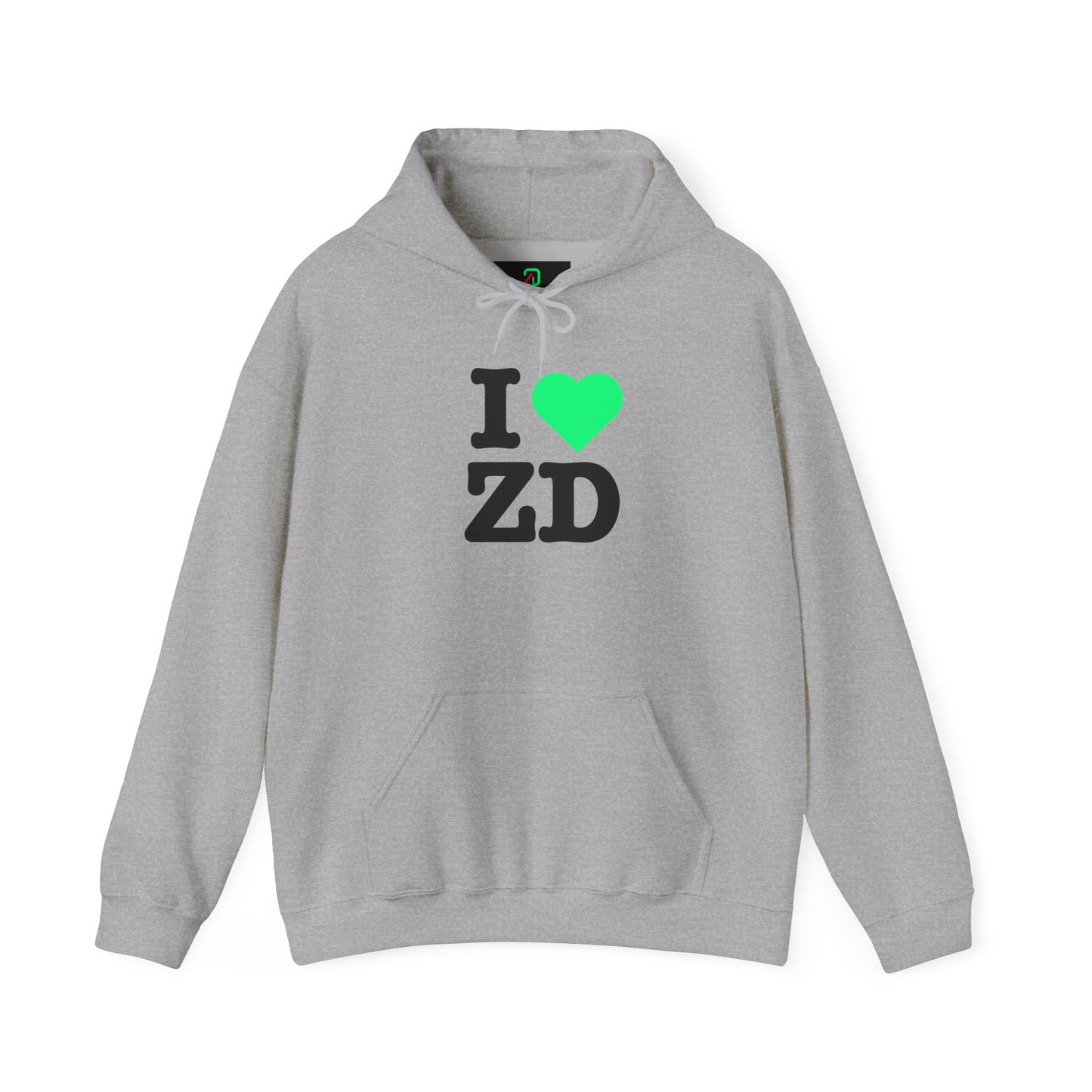 I ♥ Zero Day - Neon Hoodie