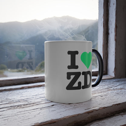 I ♥ Zero Day - Color Changing Mug