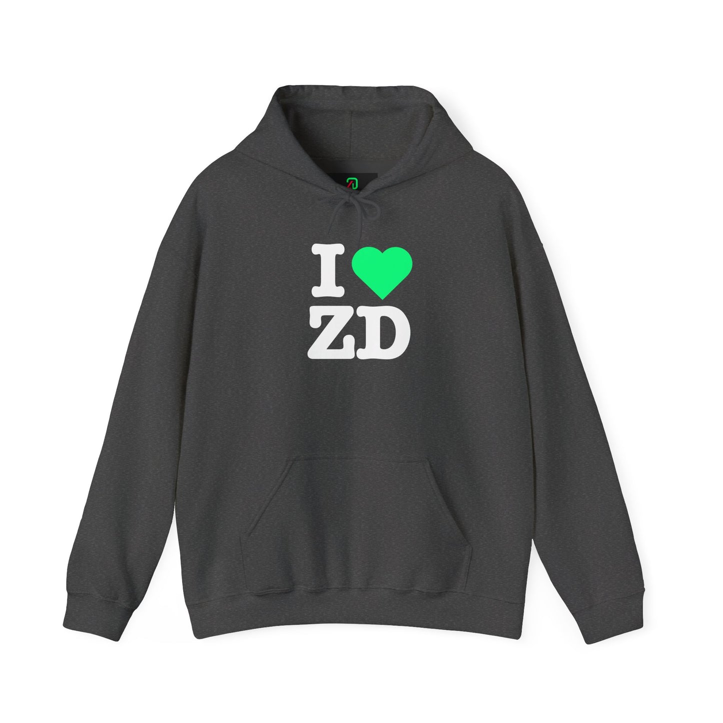 I ♥ Zero Day - Neon Hoodie