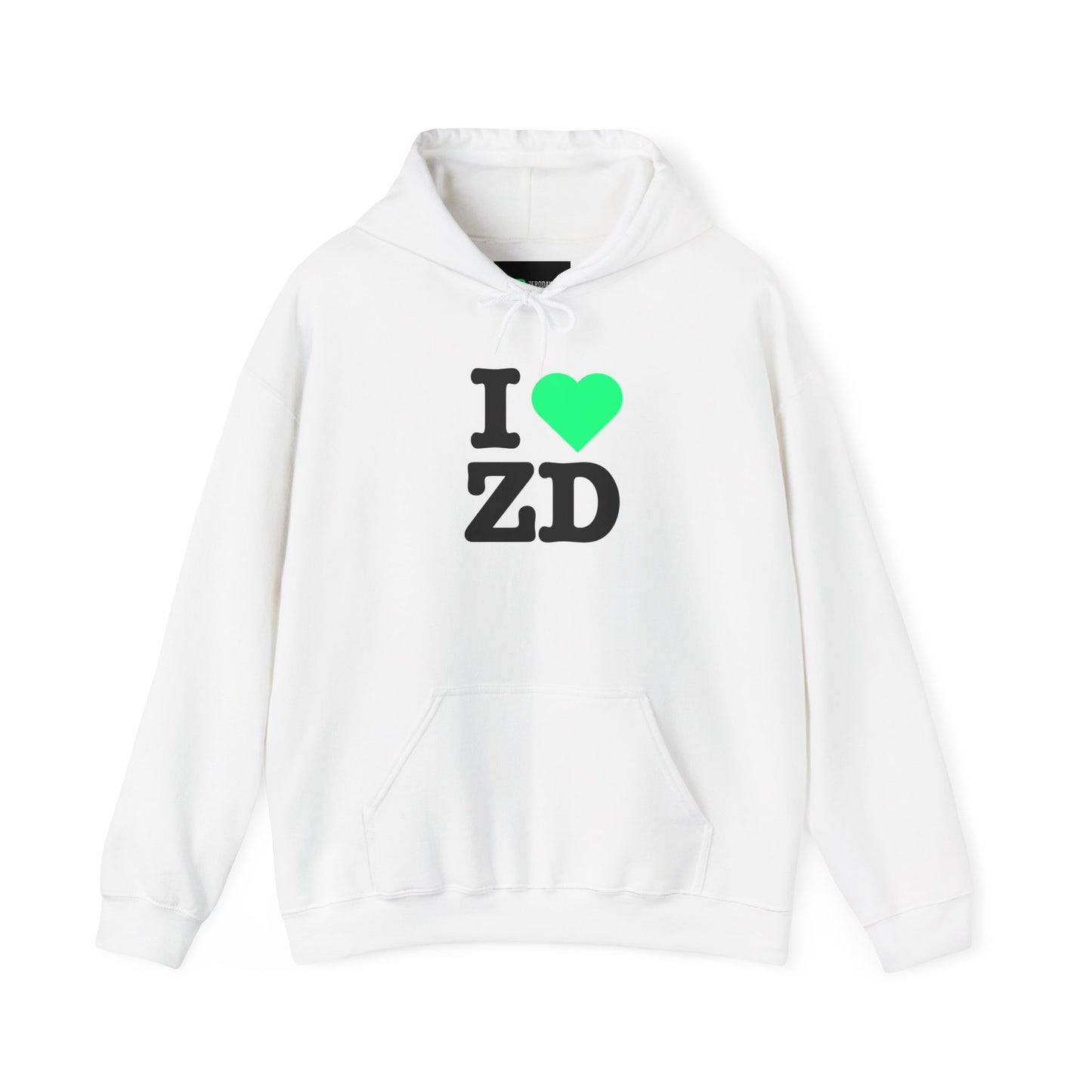 I ♥ Zero Day - Neon Hoodie