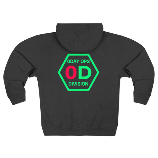 Zero Day Ops Division Zip Hoodie
