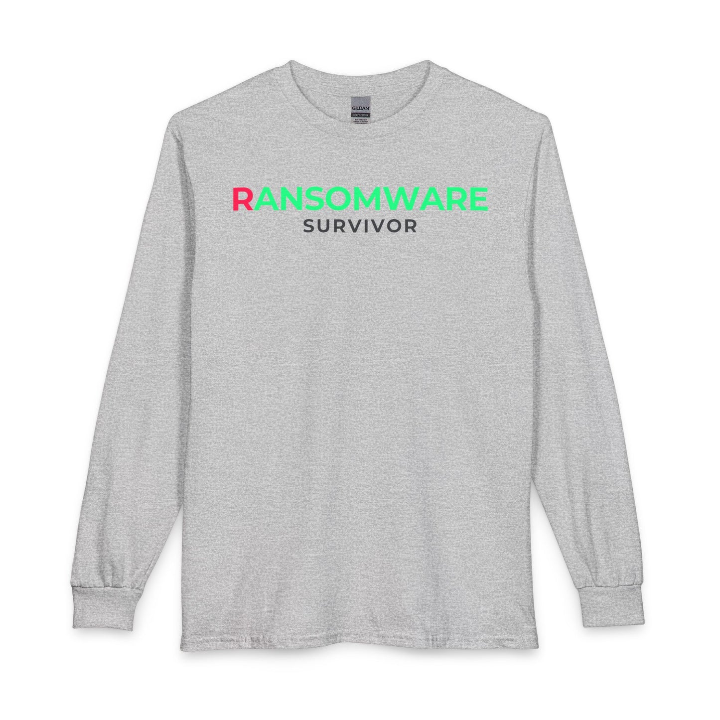 Ransomware Survivor - Long Sleeve Tee