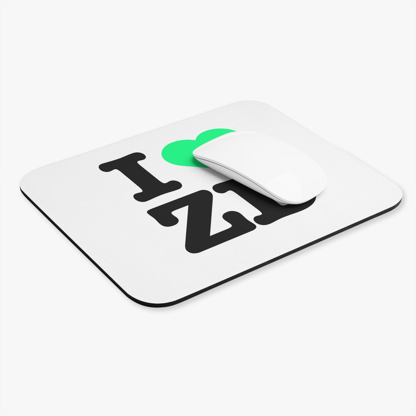 I ♥ Zero Day - Neon Mouse Pad