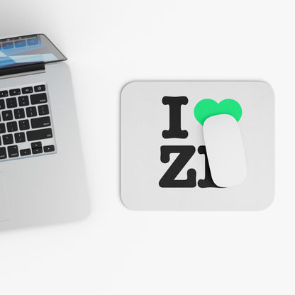 I ♥ Zero Day - Neon Mouse Pad