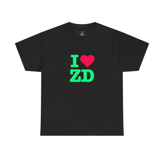 I ♥ Zero Day - Retro Neon Graphic Tee