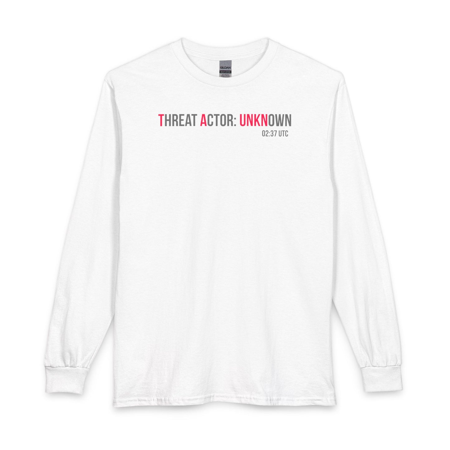 Threat Actor: Unknown - Long Sleeve Tee