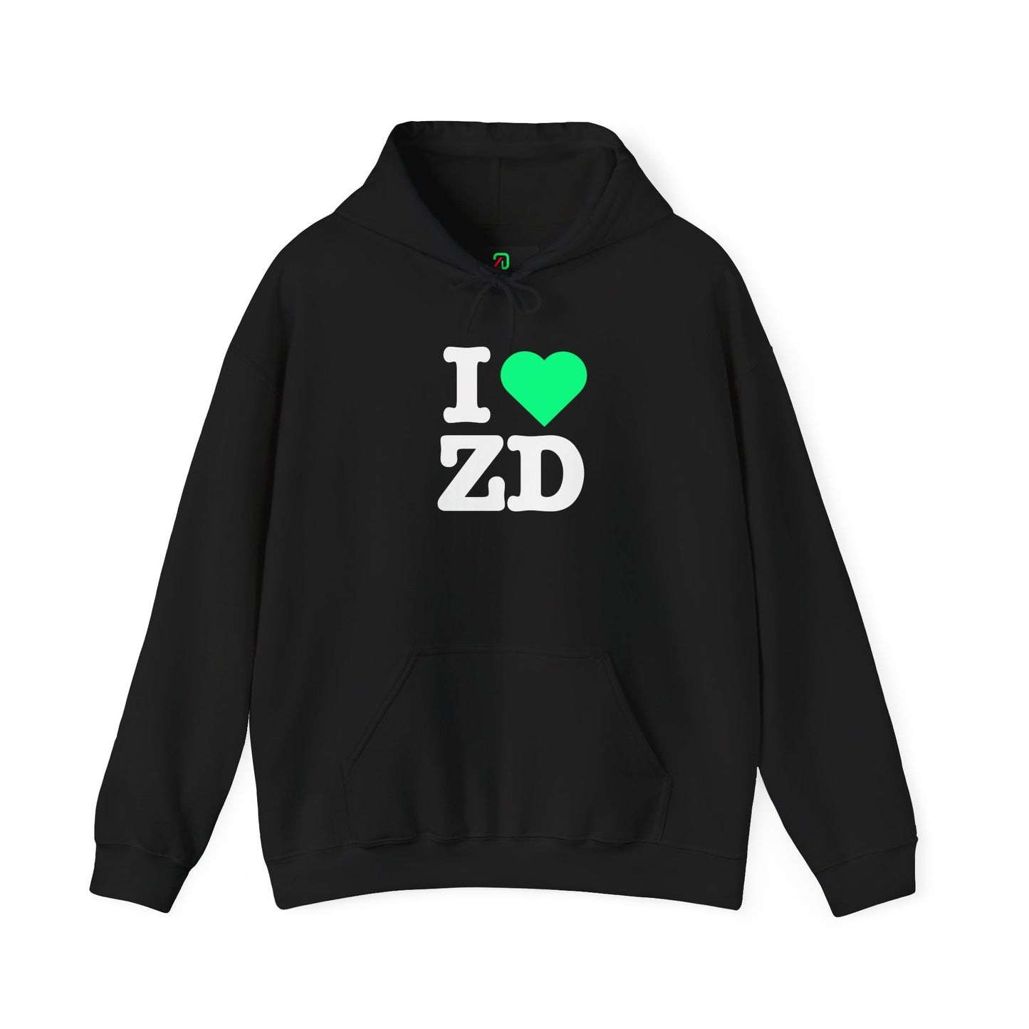 I ♥ Zero Day - Neon Hoodie